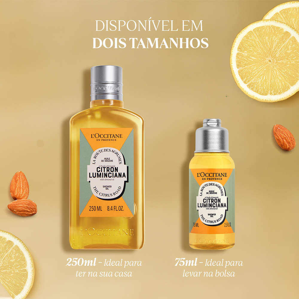 Óleo de Banho Amêndoa Citron Luminciana 250ml, , large image number 2
